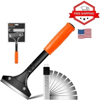 Raspador de cuchillas de afeitar, raspador de piso, herramienta rascadora para limpieza, raspador de vidrio... Foto 1 de 4