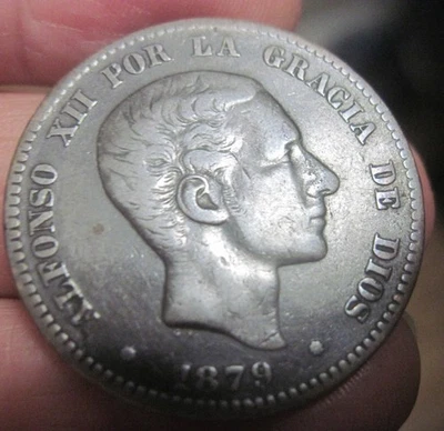 1879 (ESPAÑA-PUERTO RICO) DIEZ CENTIMOS (10 CENTIMOS) -COLONIAS- Foto 1 de 4