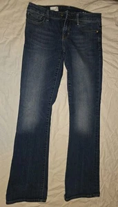 GAP 1969 Curvy Bootcut Medium Wash Blue Denim Womens Size 27R Jeans - Picture 1 of 6