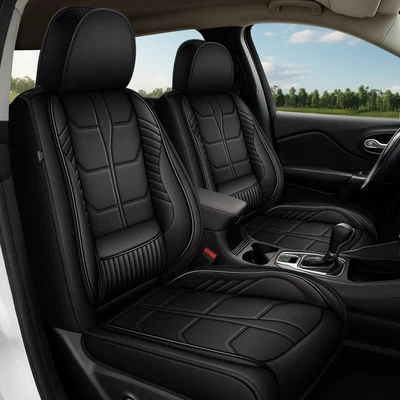 Juego de fundas de asiento de auto con soporte lumbar para Chevrolet Impala 2009-2020 Foto 1 de 4