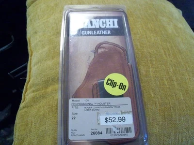 Bianchi Model #100 IWB  Inside Waistband Holster RUGER LC-9 W/ CRIMSON TRACE #22 - Image 1 of 4