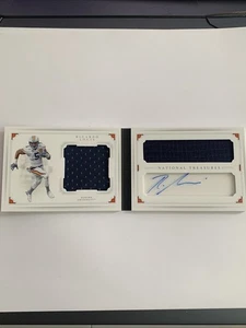 National Treasures Ricardo Louis Booklet Patch 2016 automático/99 Auburn Tigers #34 - Imagen 1 de 4