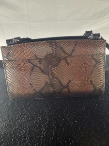 Lote de 3 accesorios y monederos de mano Miche - rojo/rayas/piel de serpiente - Imagen 1 de 13