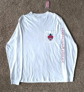 Camiseta para hombre Vineyard Vines pequeña ballena blanca manga larga - Imagen 1 de 9
