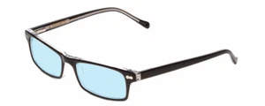 Gafas Lucky Brand Jacob KIDS Unisex Diseñador Luz Azul en Cristal Negro 47 mm - Imagen 1 de 5