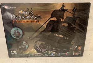 The Queen Anne’s Revenge Blackbeards Pirate Ship Cubic Fun 3D Puzzle 1:95 TO600 - Picture 1 of 8