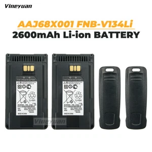 Batería de iones de litio 2 piezas FNB-V134 para radio Vertex Standard VX264 EVX534 EVX-539 VX459 - Imagen 1 de 12