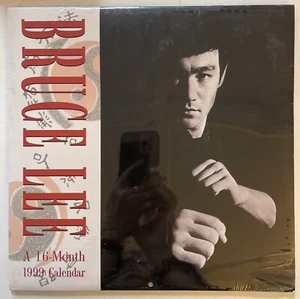 Calendario Bruce Lee A 16 meses 1999 nuevo. Copyright Bruce Lee Estate. Precintado - Imagen 1 de 10