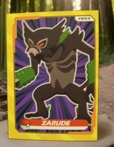 2022 Pokemon Pokedex Gigamax Sticker #046 ZARUDE Südamerika Peru Edition - Bild 1 von 2