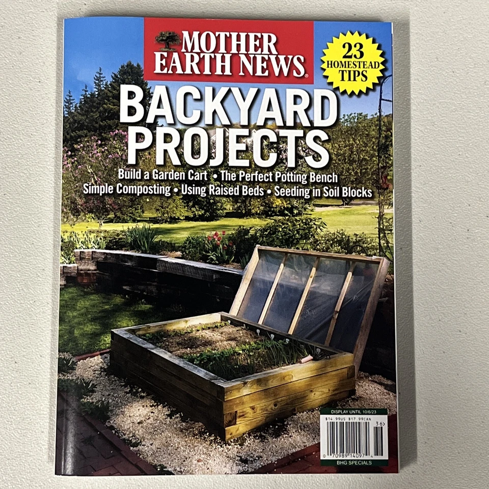 Mother Earth News Magazine 23 Homestead Tips July 2023 Foto 1 de 1