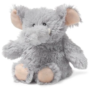 "Acogedor elefante gris junior peluche de 9" WARMIES - Imagen 1 de 1