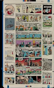 CALVIN AND HOBBES PEANUTS FAR SIDE ORIGINAL PRODUCTION ART PAGE WATTERSON LARSON - Picture 1 of 3