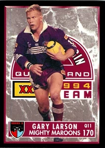 Tarjeta NORTH SYDNEY BEARS 1994 NRL Gary Larson estado de origen - Imagen 1 de 2
