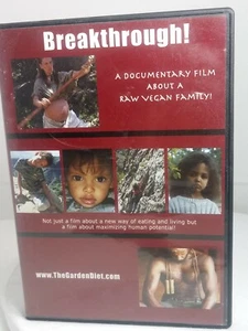 Breakthrough! Documentary About A Raw Vegan Family. W/ Features RARE FILM - Picture 1 of 6