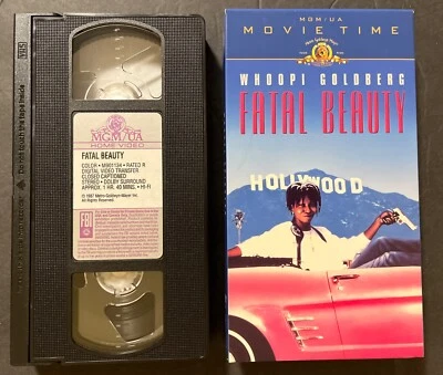 Fatal Beauty (VHS, 1988, Standard Version) Whoopi Goldberg- Very Good Condition - Image 1 of 4