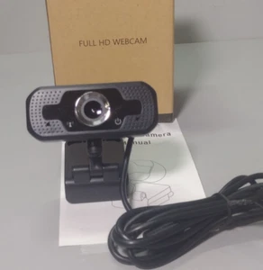 Cámara web USB 1080P Full HD para PC de escritorio y computadora portátil cámara web con micrófono - Imagen 1 de 14