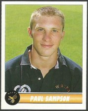 PANINI PREMIER DIVISION RUGBY 98-PDR- #247-WASPS-PAUL SAMPSON