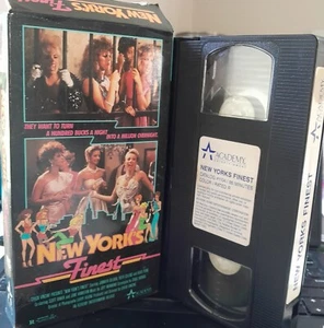 NEW YORK's FINEST 1987/1988 ORIGINAL 1st Edition ACADEMY Ent CHUCK VINCENT Film - Picture 1 of 2