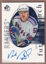 2005-06 SP Authentic Future Watch #172 Petr Prucha RC AUTO /999 - RANGERS