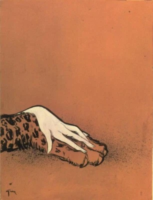 Miss Dior by René Gruau – Vintage Fashion Advertising Art Print - Image 1 of 2