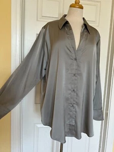 H&M graues Blusentop Gr. XXL - Bild 1 von 7