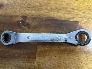 Blue Point Tools USA RYAM1517 15mm x 17mm 12pt 25° Offset Ratcheting Box Wrench - Picture 1 of 6