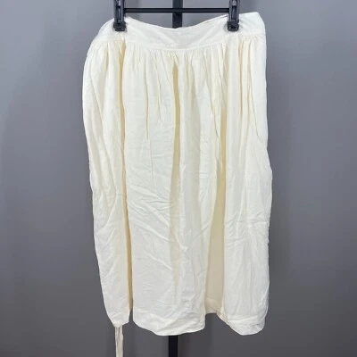 NEW Gap Skirt Womens 12 off white cream preppy casual classic cottage - Image 1 of 4