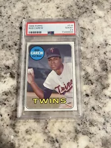 PSA 2 1969 TOPPS ROD CAREW #510 UNDERGRADED ??? - Picture 1 of 3