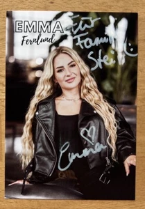 Emma Fernlund AK Sommerhaus der Stars Autogrammkarte original handsigniert - Bild 1 von 1