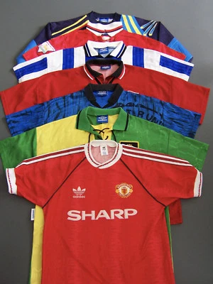 Maillot Manchester United domicile extérieur troisième maillot Adidas Nike Umbro Man Utd vintage - Photo 1/4
