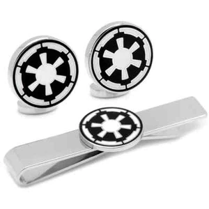 Star Wars Imperial Crest Cufflinks and Tie Bar Gift Set - Picture 1 of 9
