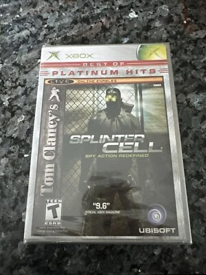 BRAND NEW: Tom Clancy's Splinter Cell (Microsoft Xbox, 2002) - Image 1 of 4