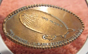 VTG Naval Air Station Museum Blimp Tillamook, OR Elongated Penny - Token Oregon - Picture 1 of 2