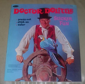 PEGATINA DOCTOR DOLITTLE FUN WHITMAN 1967 INTACTA Y SIN USAR LIMPIA Y AFILADA - Imagen 1 de 3