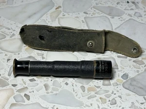 Wollensak Rochester Pocket Scope 4" Monokular mit Ledertasche Vintage - Bild 1 von 7