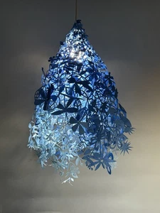 Vintage Artecnica Midsummer Hanging Pendant Light Flowers 5 Colors Available - Picture 1 of 21