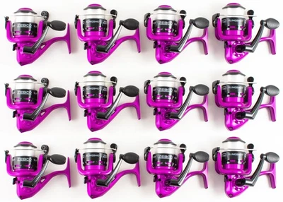 (LOTE DE 12) CARRETE GIRATORIO ZEBCO HONDA 20 SLSP20 5.3:1 SIN CAJA 21-41144 Foto 1 de 4