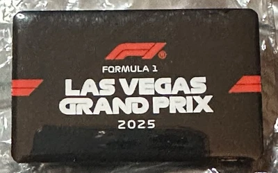 F1 Formula One Las Vegas Grand Prix 2025 Staff Logo Pin  - Image 1 of 2