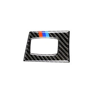 RHD Carbon Fiber M Color Key Hole Frame Trim Decal for BMW 3 Series E90 E92 New - Picture 1 of 9