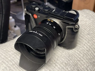 Leica CL 24MP Digitale Spiegellose Kamera - Schwarz + Objektiv 18-56 - Bild 1 von 4