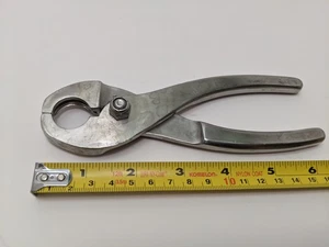 28 mm Aluminum Vial Cap Crimper Pliers Circular Tool - Picture 1 of 4