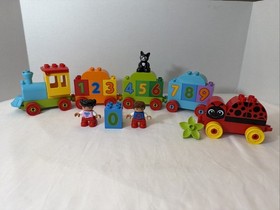 LEGO DUPLO My First Number Train Set #10847 + My First Ladybug Set #10859 - 100%