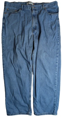 Vintage 00s LEVIS 550 Relaxed Fit Jeans Straight Leg Blue Denim - Mens W42 L30 - Image 1 of 4