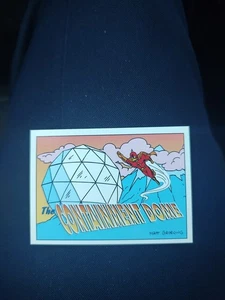 1994 Skybox The Simpsons Series II Radioactive Man Containment Zone Card #R10 - Picture 1 of 2