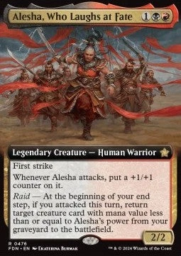 Magic/MTG Alesha, Who Laughs at Fate (V.3) XFDN-476 Rare Englisch NM Foil - Bild 1 von 2