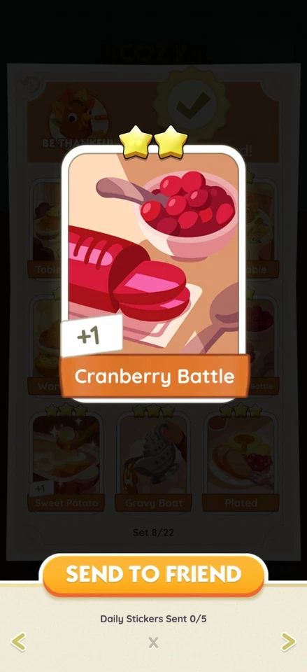 Cranberry Battle Monopoly Go Foto 1 de 1