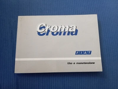 Libretto Uso E Manutenzione Fiat Croma - Immagine 1 di 2