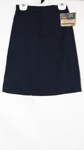 Lee School Navy Blue Skirt Zipper and Clasp Multiple Sizes - Picture 1 of 11