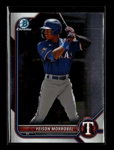 YEISON MORROBEL ⚾ 2022 Bowman Chrome Draft #BDC-58 Texas Rangers - Picture 1 of 2