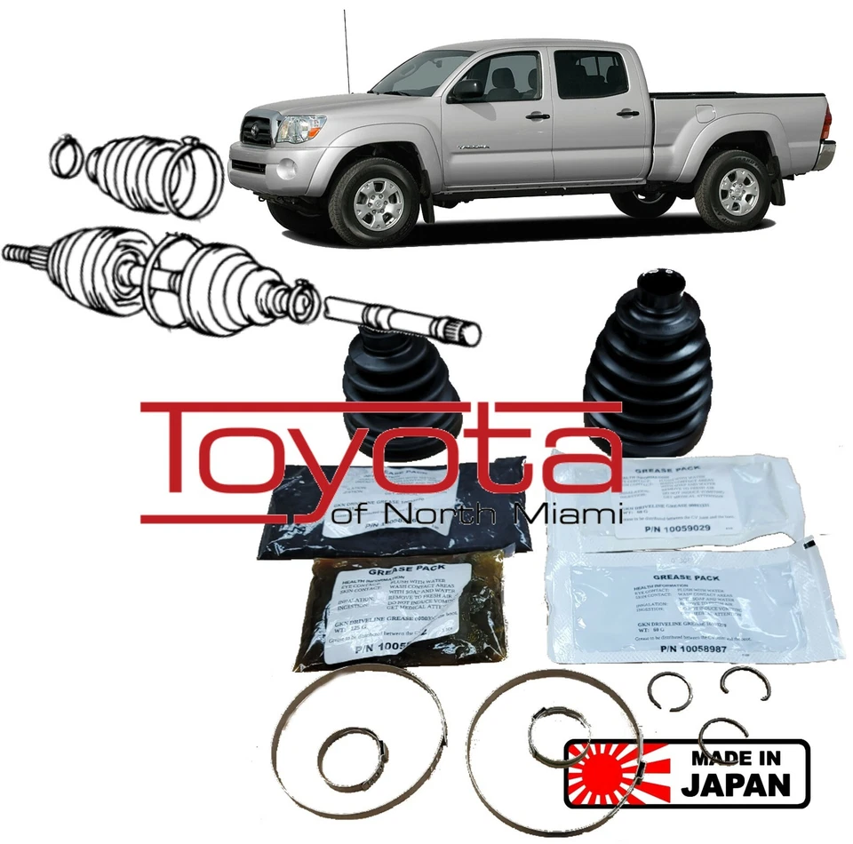 TOYOTA 0442804010 Genuine OEM Factory Original Boot Kit